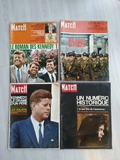4 Paris Match 1963/1968 Mort