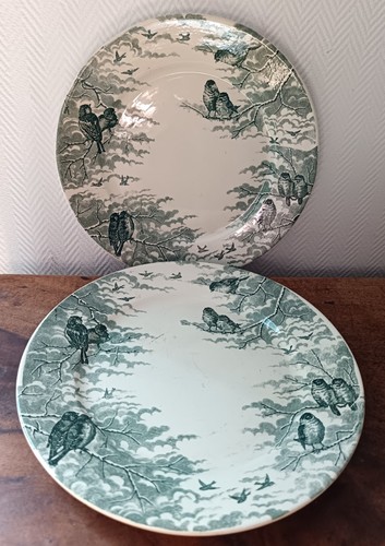 Anciennes belles assiettes - anciennes,