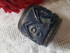 Tampon ancien frise pour