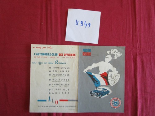 11947 dépliant - /,
