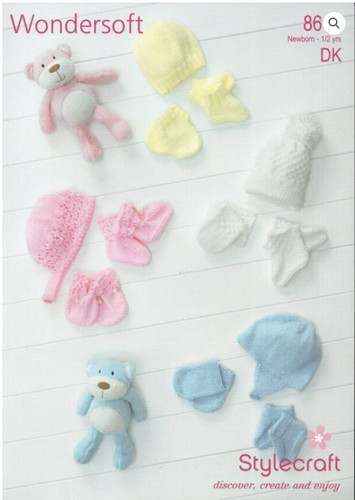 Stylecraft 8615 bonnet - 8615, gants