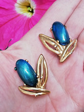 Clips d'oreilles créateur vintage 80-90 Micris