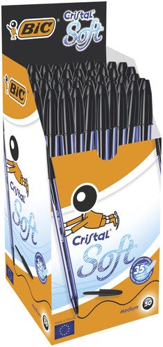 Cristal soft stylos bille - cristal,