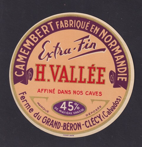 Ancienne étiquette fromage - ancienne,