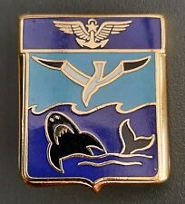 Insigne Aéronavale FLOTTILLE 23F BAN LANN BIHOUE 1990s Marine ORIGINAL BADGE