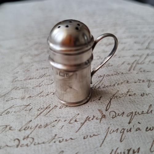 Pot miniature argent - pot, en