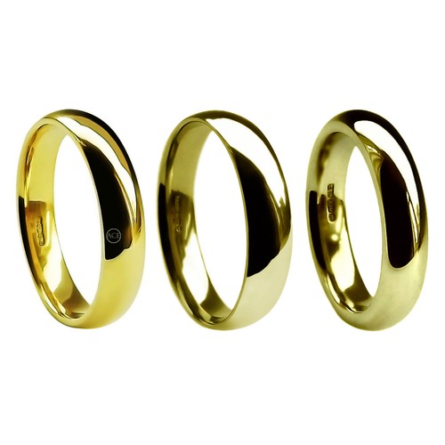 6mm 18ct jaune mariage - 18ct,