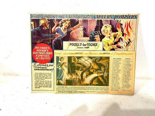 Ancienne plaque calendrier - plaque,