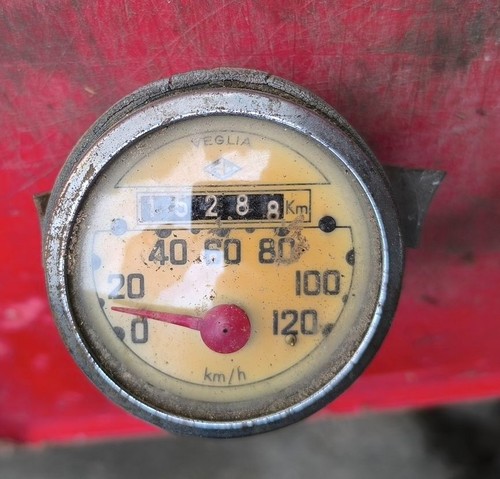 Compteur blanc motobecane - compteur,