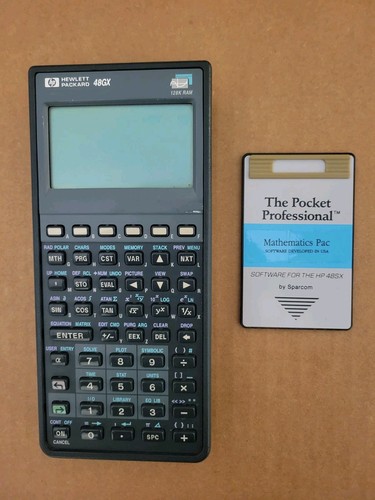 Hewlett packard 48gx - hewlett,