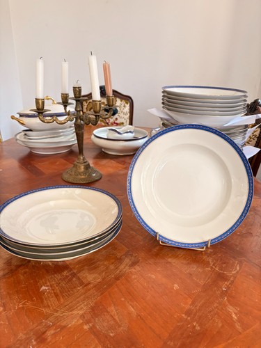 Lot assiettes creuses - assiettes,