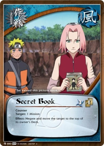 Secret book 880 uncommon - secret,