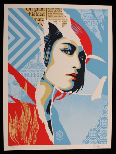 Shepard fairey only - fairey, finest