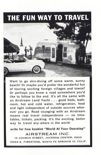 1963 airstream car sailboat - airstream:, car,
