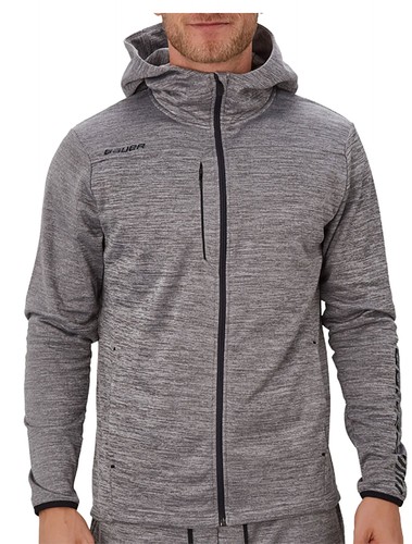 Bauer fleece zip - bauer, vapor