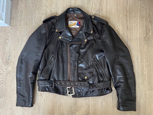 Veste perfecto schott cuir - veste,