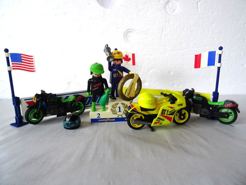 Playmobil 3779 motos course - 3779,