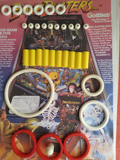 FLIPPER-GOTTLIEB-BONE BUSTERS .KIT ELASTIQUES-CAOUTCHOUC