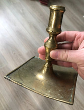 Ancien bougeoir bronze - ancien,