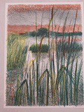 Lithographie Guy Bardone - Le Grand Meaulnes - Justifiée 96/100 Signée Crayon 