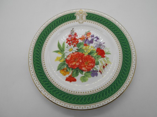 Assiette bouquet royal - 34,