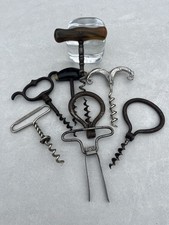 lot de 8 ancien tire bouchon  poignée  1880 /1950 Divers Matières