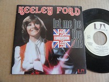 DISQUE 45T DE  KEELEY FORD  " LET ME BE THE ONE " EUROVISION 1975