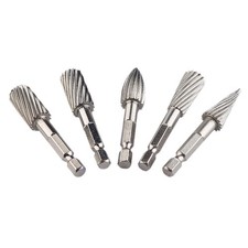 5pcs 1/4 "tige Trépan Rotatif
