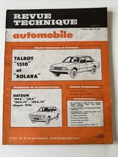 Revue Technique Talbot 1510 &