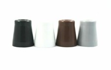 2 X Esthétique Porte Arrêt Pare-Chocs 50mm x 60mm Avec Accessoire Vis Portail