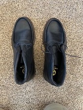 Artola Black Leather Chukka