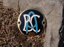 NICE VINTAGE ENAMEL AUTOMOBILE