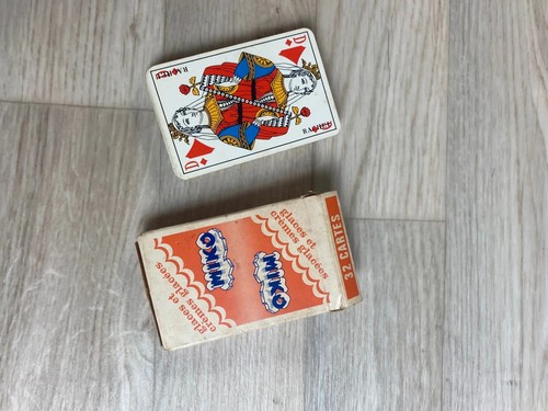 Jeu cartes ancien - jeu,