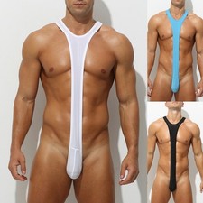 Body justaucorps homme sexy sans manches pour bo?te de nuit noir bleu blanc