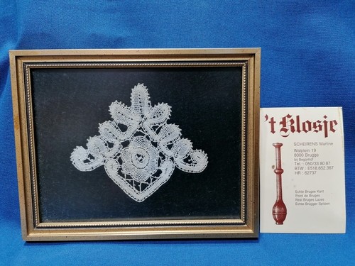 Tableau dentelle véritable - dentelle,