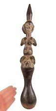 Statue Pygmée Pilon 50cm Bois Art Tribal africain Cameroun  # 251