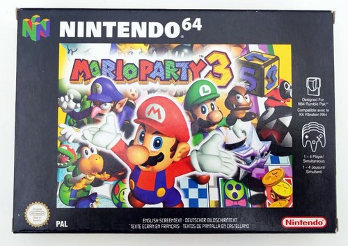 Mario party nintendo 64 - 3,