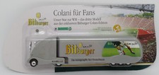 F GRELL HO 1/87 CAMION MB COLANI TRAILER TRUCK BITBURGER BIERE PARTNER FOOTBALL
