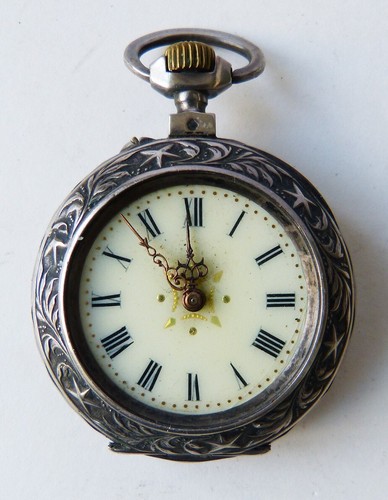 Montre gousset argent - de,