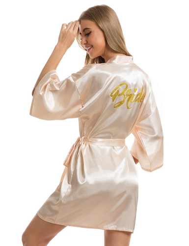 Kimono femme bride satin - kimono,