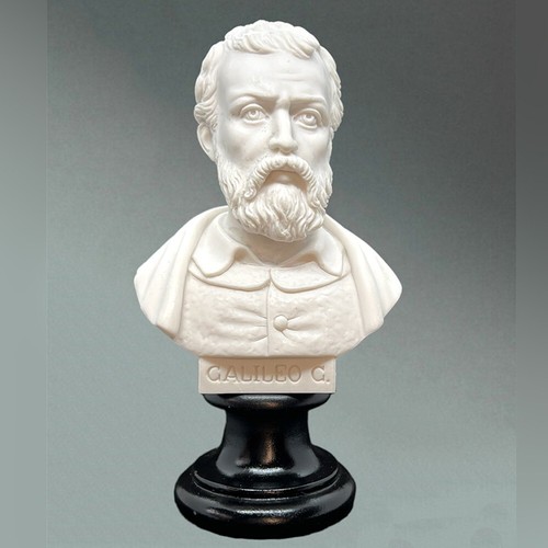 Statuette buste galileo - statuette,