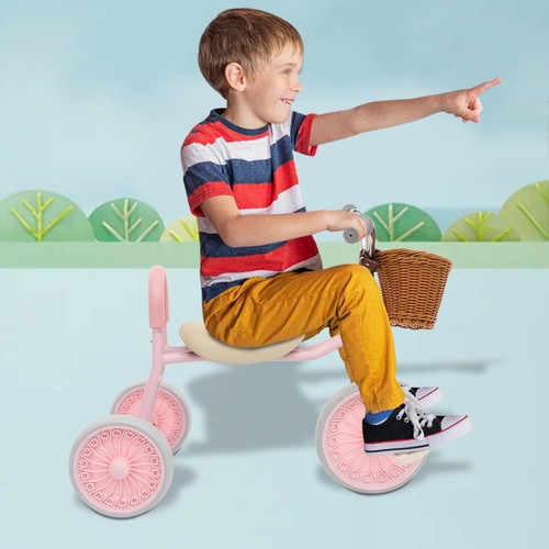 Children tricycle with pedals - with,