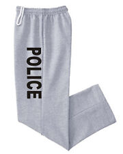 Open bottom sweatpants Police
