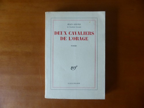 Jean giono deux cavaliers - giono,