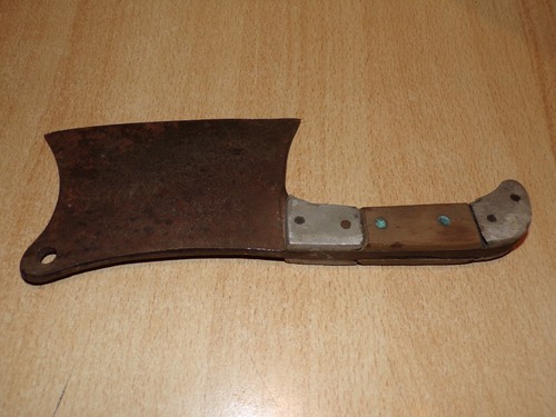 Ancienne feuille boucher - de,
