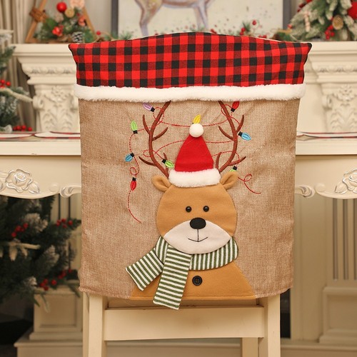 Housse chaise noël en - housse,