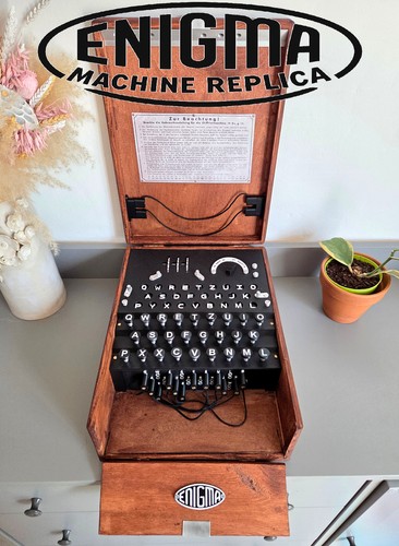 Enigma machine replica - enigma, machine-