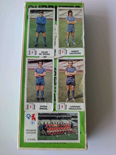 Subbuteo équipe lyon - subbuteo, vintage