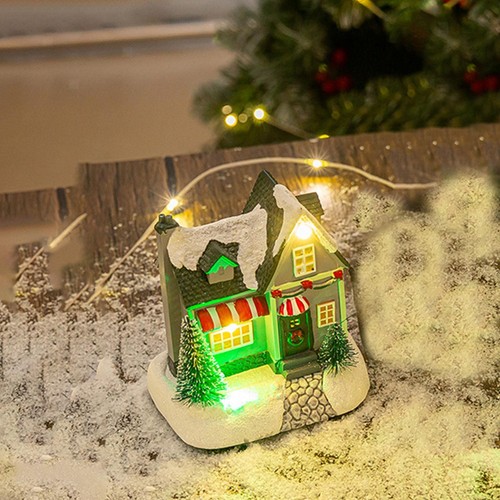Maison village noël - maison, de