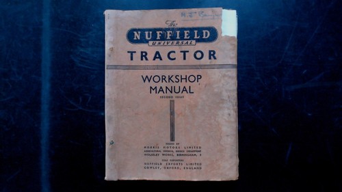 Nuffield universal tractor - nuffield,